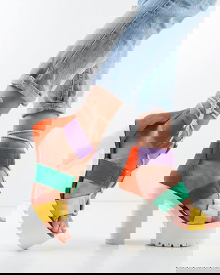 Sandale Izurc Portocalii