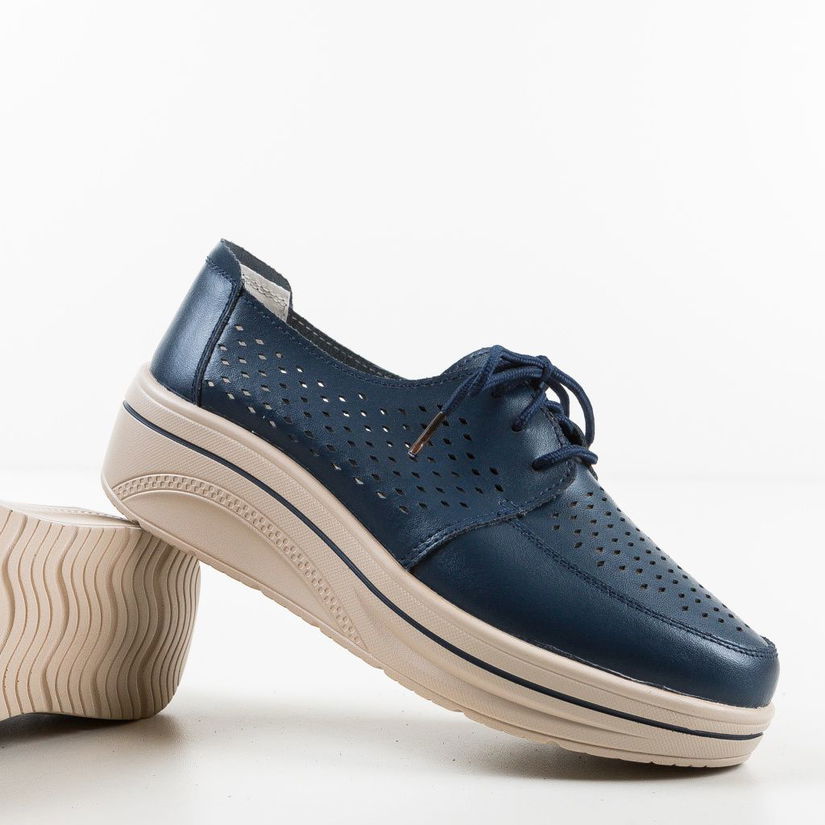 Pantofi Casual Litiani Bleumarin