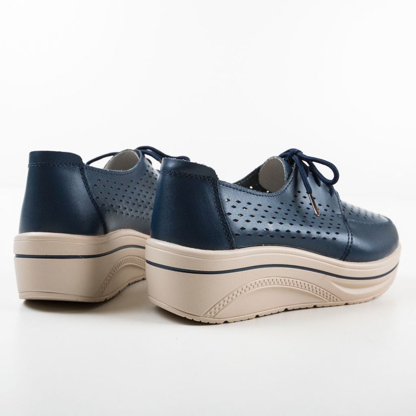 Pantofi Casual Litiani Bleumarin