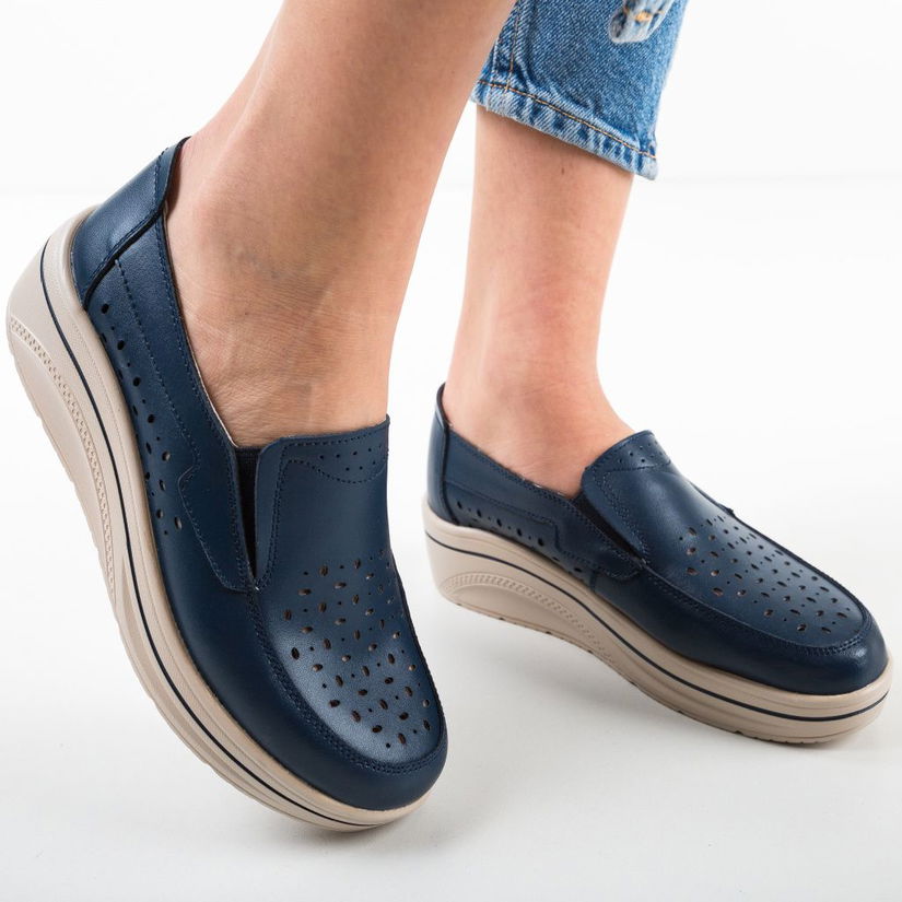 Pantofi Casual Olifram Bleumarin