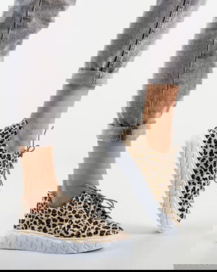 Pantofi Casual Jona Leopard