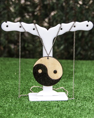 colier cu pandantiv yin yang