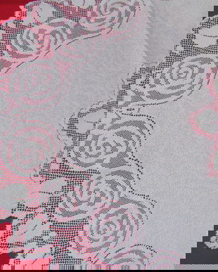 Nou-napron dantelat 75 cm