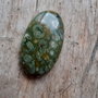 Cabochon riolit, 38x22x6-7 mm
