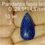 Lapis Lazuli natural, pandantiv