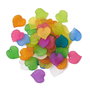 50 x Frunze acrilice frosted