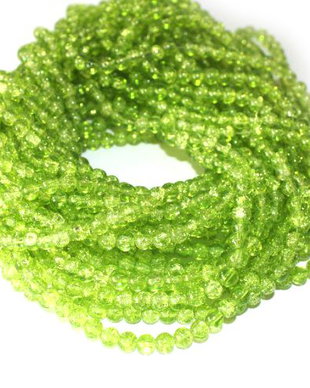 20 x Margele sticla cracle