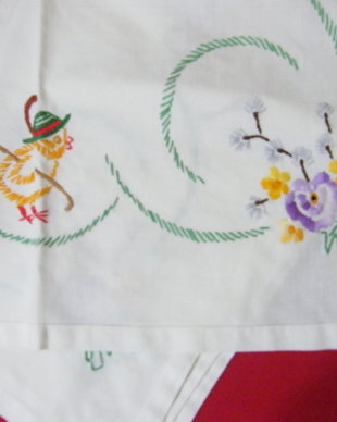 Mileu cu broderie