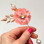 Vândut Brosa ac - Powder Pink