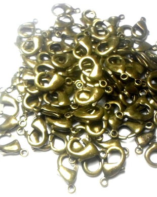 Inchizatoare lobster bronz verzui inchis 12 mm