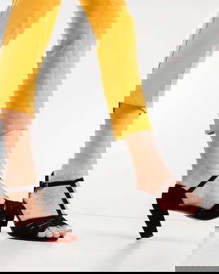 Sandale Yogurt Negre