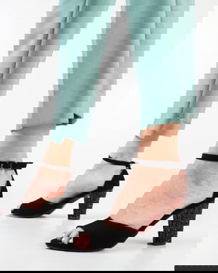 Sandale Blanc Negre 4