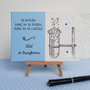 Placuta absolvire chimie pictata personalizata cu mesaj