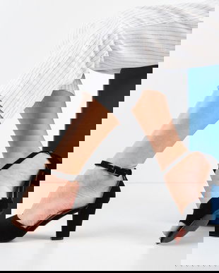 Sandale Blanc Negre 3