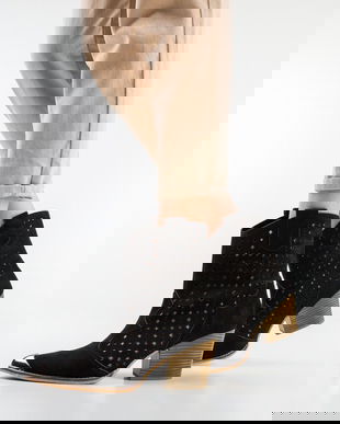 Botine Delhaize Negre