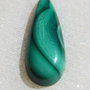 Cabochon malachit natural aprox 19x7x3.3 mm
