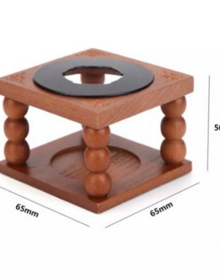 K1139 - Suport lumanare pt lingura ceara, sigiliu, 65x61mm
