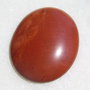 Cabochon jasper rosu aprox 40x30x6 mm