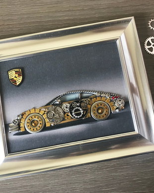 Masina model Porsche Cod M 526, Decoratiuni birou, Cadouri de lux