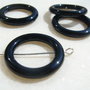 Inel mare din onix negru (provenienta America) aprox 24x3.5 mm