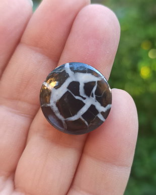 Inel din argint 925 si septarian