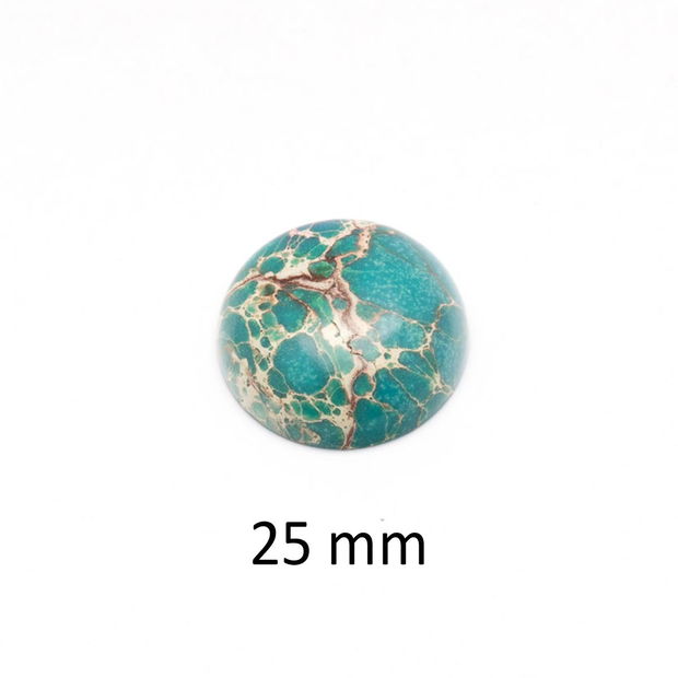 Cabochon Regalite, 25 mm, A418