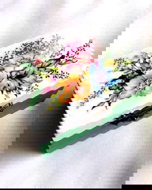 Cutie din lemn decorata 38727