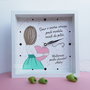 Ceas cadru didactic personalizat cu nume pictat manual