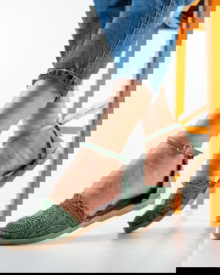 Espadrile Jajka Verzi