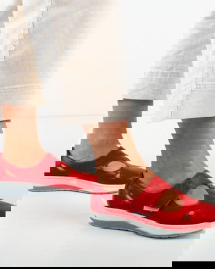 Pantofi Casual Hodge Rosii