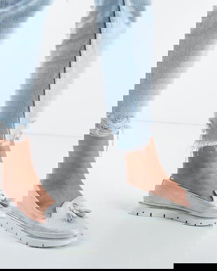 Pantofi Casual Piers Argintii 2