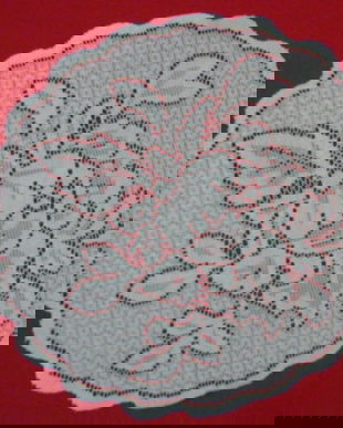 Nou-mileu dantela fina 22 cm