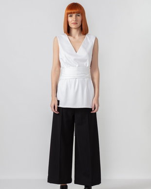 Bluză Deconstructive White