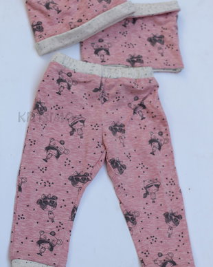 Set pantalon caciula si buff