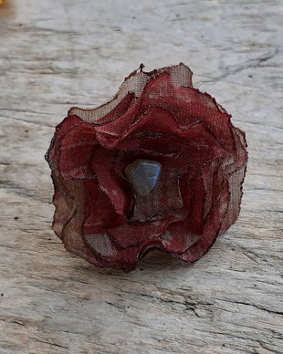 Inel "New rose in my garden"