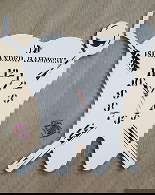 Ceas personalizat dentist