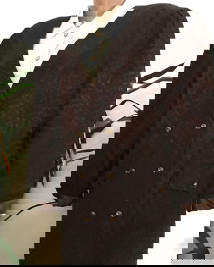 Sacou de vara și bluza broderie sparta