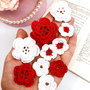 10 floricele crosetate manual