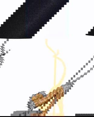 Lampa de masa cu o maimutica