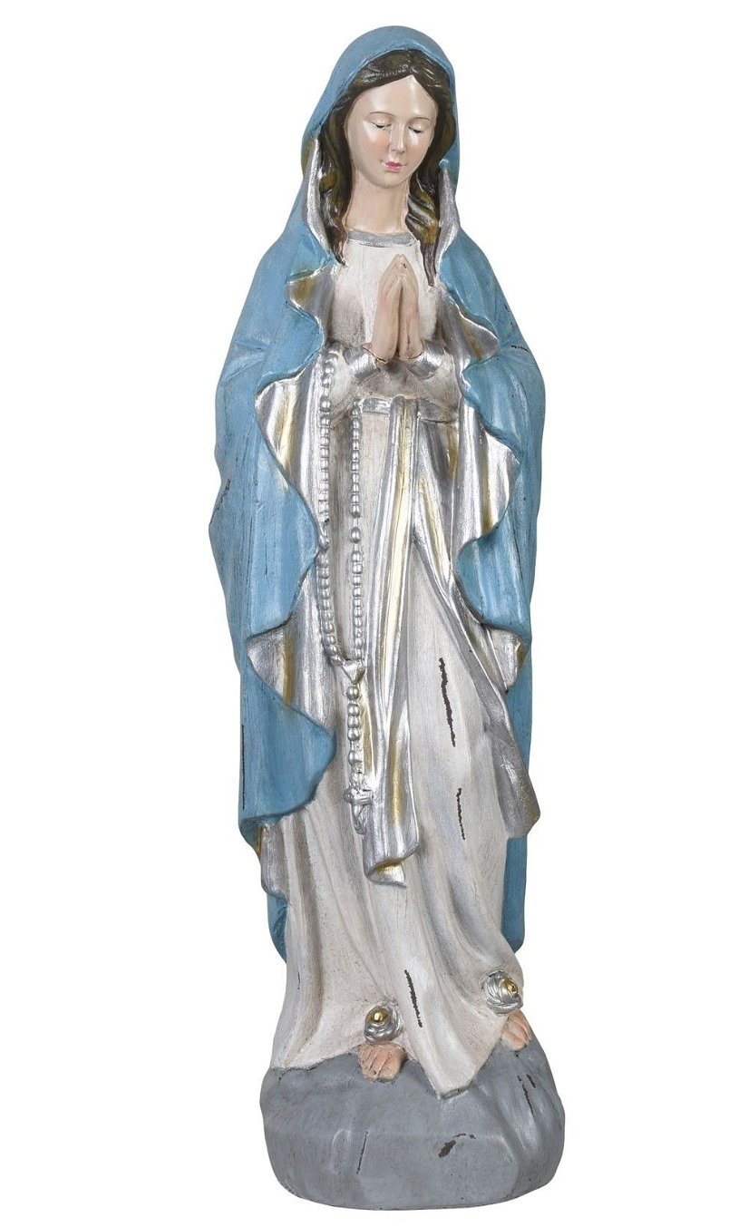 Fecioara Maria rugandu-se - statueta din rasini speciale