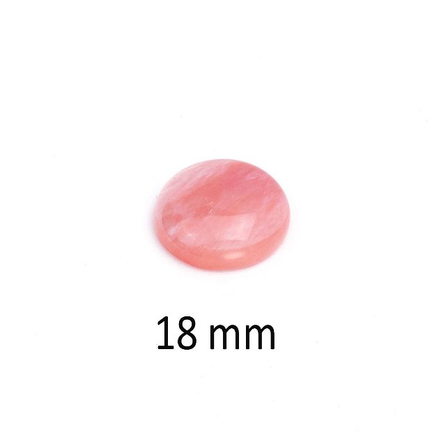Cabochon Cherry Quartz, 18 mm, A463