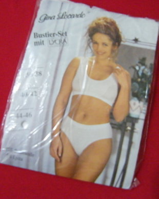 Nou-set bustiera slip 44-46