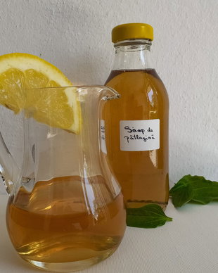 Sirop natural de Pătlagină și lămaie,300 ml