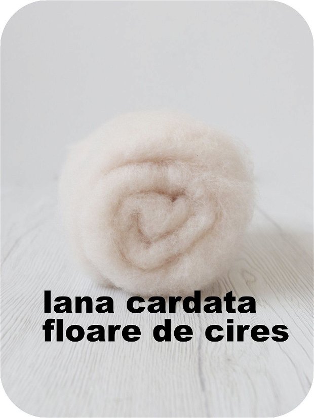 lana cardata-floare de cires