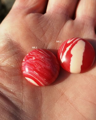 Cabochon rodocrosit