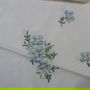 Nou-napron damasc cu broderie