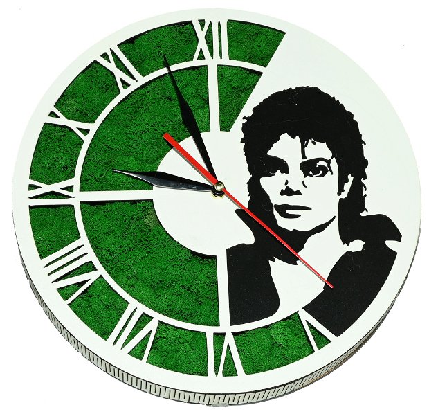 Ceas din licheni, Michael Jackson