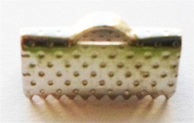 Terminatie sir cu puncte argintiu inchis 13 mm
