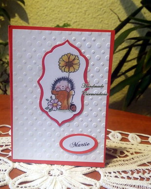 Felicitare handmade
