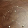 Colier transparent perla Swarovski